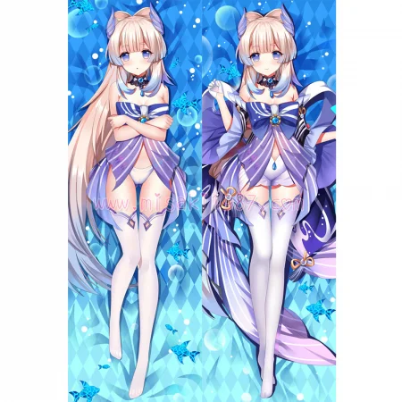 Genshin Impact Dakimakura Sangonomiya Kokomi Body Pillow Case 08