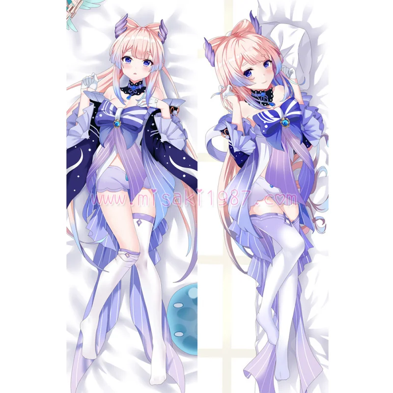 Genshin Impact Dakimakura Sangonomiya Kokomi Body Pillow Case - Click Image to Close