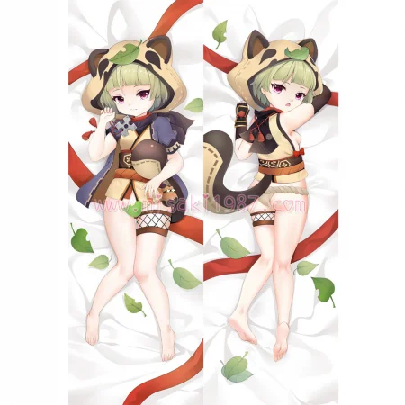 Genshin Impact Dakimakura Sayu Body Pillow Case 04