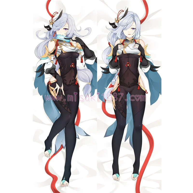 Genshin Impact Dakimakura Shenhe Body Pillow Case 02 - Click Image to Close