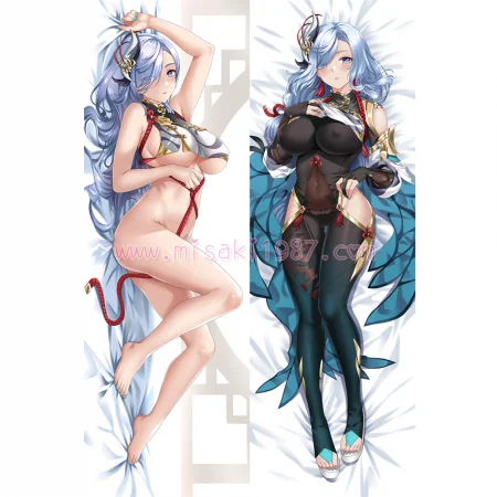 Genshin Impact Dakimakura Shenhe Body Pillow Case 20