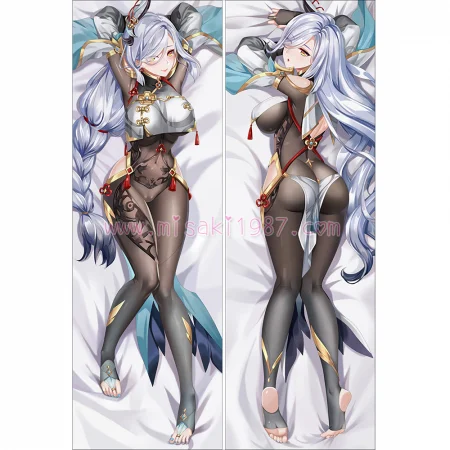 Genshin Impact Dakimakura Shenhe Body Pillow Case 11