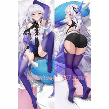 Genshin Impact Dakimakura Skirk Body Pillow Case