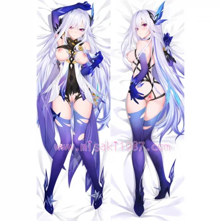 Genshin Impact Dakimakura Skirk Body Pillow Case 06