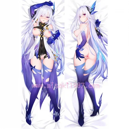 Genshin Impact Dakimakura Skirk Body Pillow Case 07