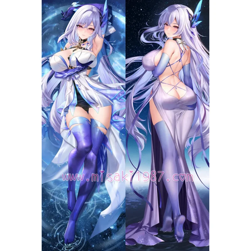 Genshin Impact Dakimakura Skirk Body Pillow Case 08 - Click Image to Close