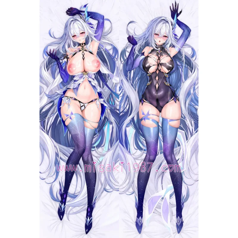 Genshin Impact Dakimakura Skirk Body Pillow Case 16 - Click Image to Close