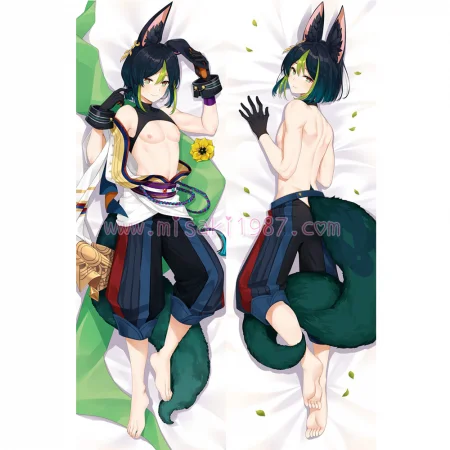 Genshin Impact Dakimakura Tighnari Body Pillow Case 06
