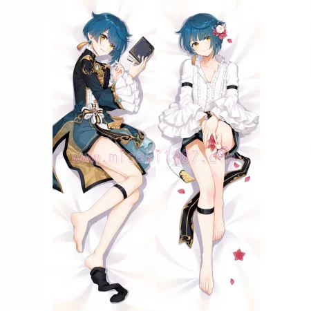 Genshin Impact Dakimakura Xingqiu Body Pillow Case