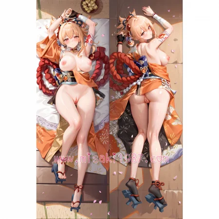 Genshin Impact Dakimakura Yoimiya Body Pillow Case 20