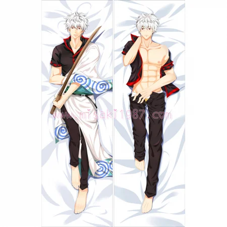 Gintama Dakimakura Gintoki Sakata Body Pillow Case 03
