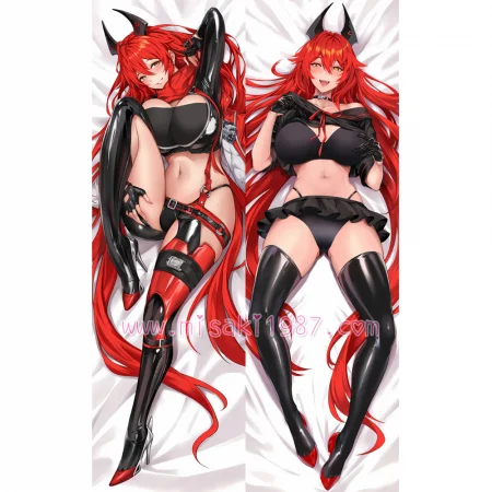 Goddess of Victory: Nikke Dakimakura Red Hood Body Pillow Case 05