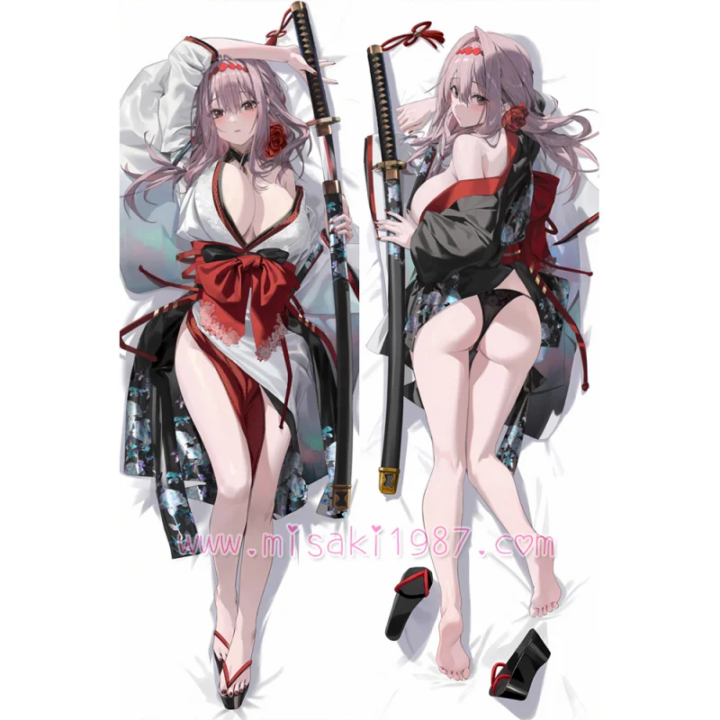 Goddess of Victory: Nikke Dakimakura Scarlet: Black Shadow Body Pillow Case - Click Image to Close