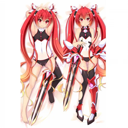 Gonna be the Twin-Tail!! Dakimakura Souji Mitsuka Body Pillow Case