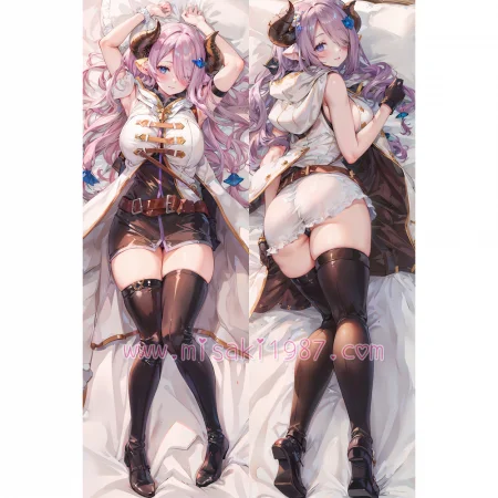 Granblue Fantasy Dakimakura Narmaya Body Pillow Case 10