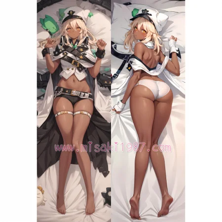 Guilty Gear Dakimakura Ramlethal Valentine Body Pillow Case