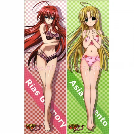 High School DXD Dakimakura Rias Gremory Asia Argento Body Pillow Case