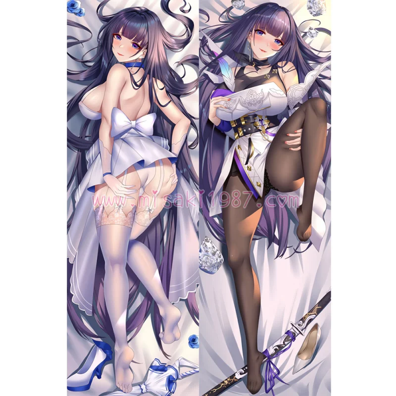 Honkai Impact 3rd Dakimakura Raiden Mei Body Pillow Case 03 - Click Image to Close