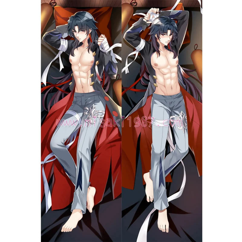 Honkai: Star Rail Dakimakura Blade Body Pillow Case - Click Image to Close