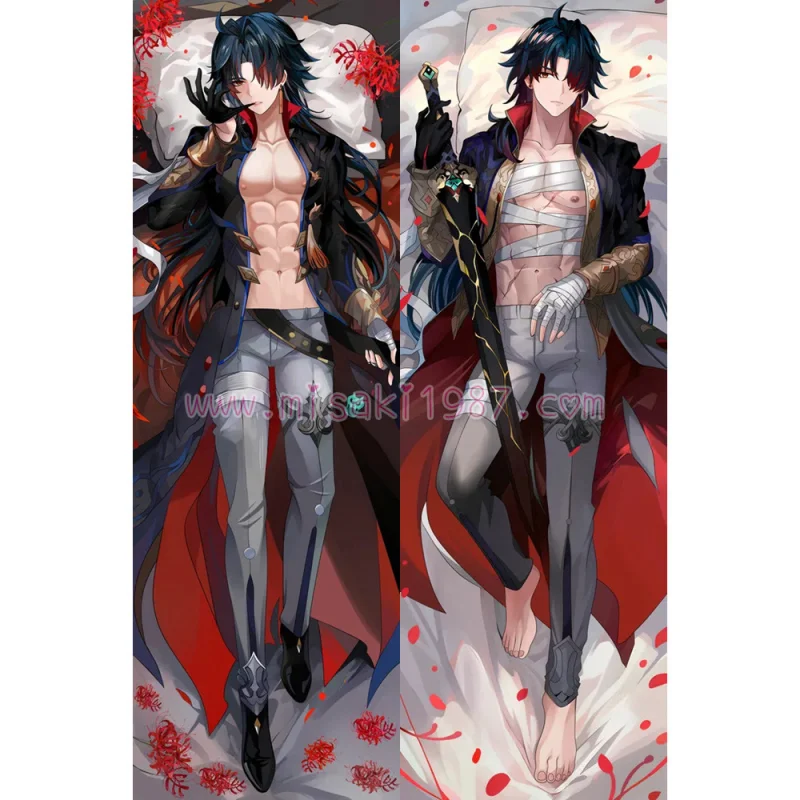 Honkai: Star Rail Dakimakura Blade Body Pillow Case 04 - Click Image to Close
