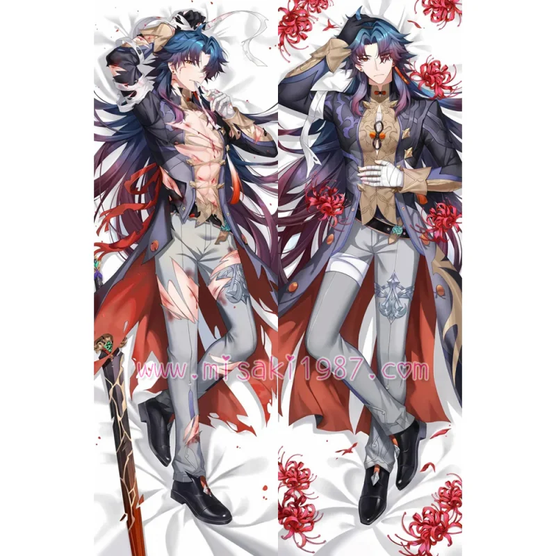 Honkai: Star Rail Dakimakura Blade Body Pillow Case 05 - Click Image to Close