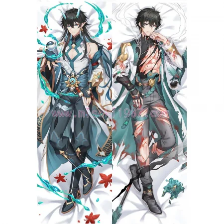 Honkai: Star Rail Dakimakura Dan Heng Imbibitor Lunae Body Pillow Case 04