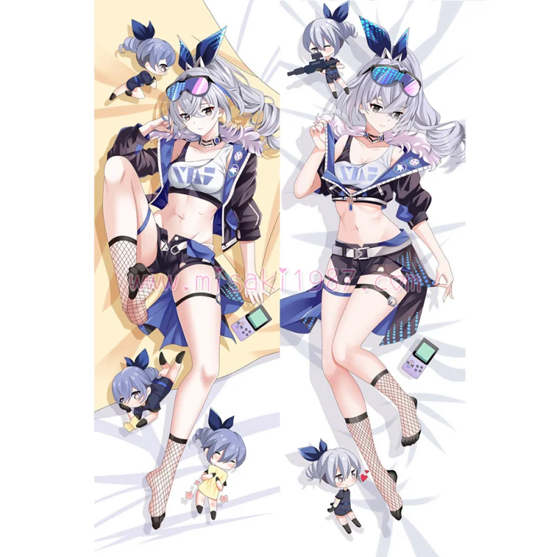 Honkai: Star Rail Dakimakura Silver Wolf Body Pillow Case - Click Image to Close