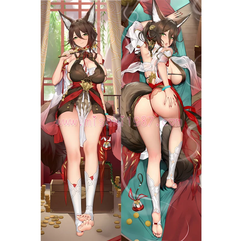 Honkai: Star Rail Dakimakura Tingyun Body Pillow Case 06 - Click Image to Close
