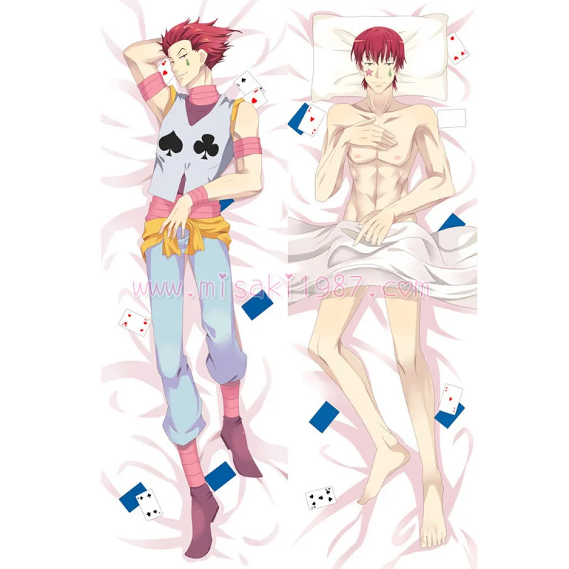 Hunter X Hunter Dakimakura Hisoka Morow Body Pillow Case - Click Image to Close