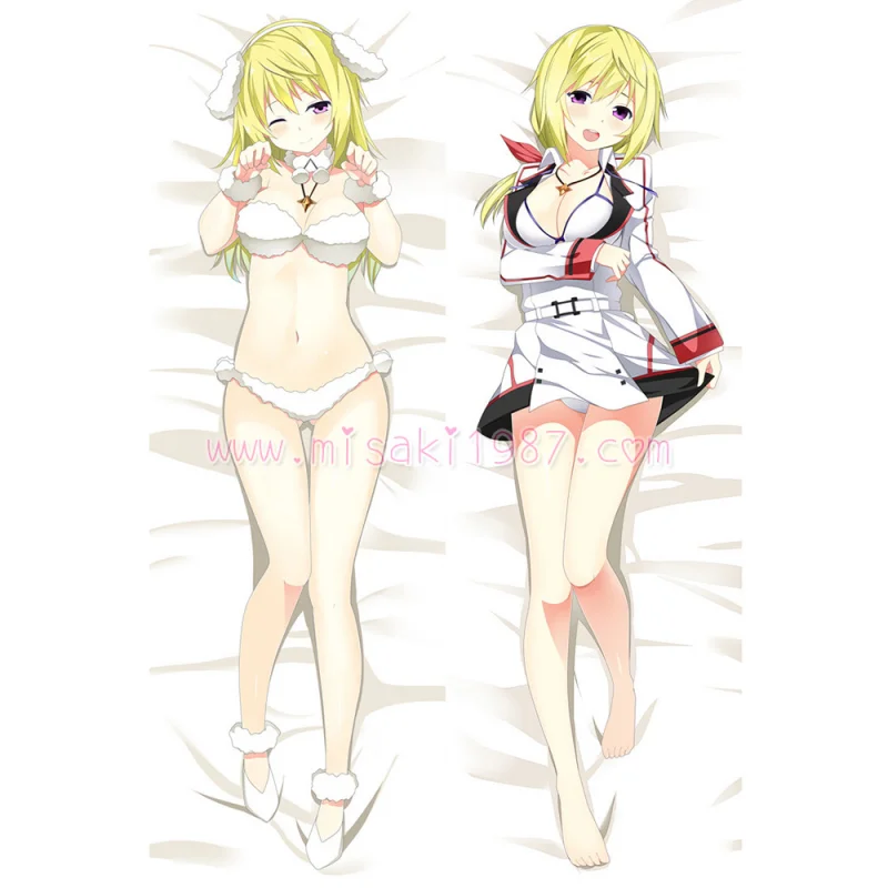 Infinite Stratos Dakimakura Charlotte Dunois Body Pillow Case 08 - Click Image to Close