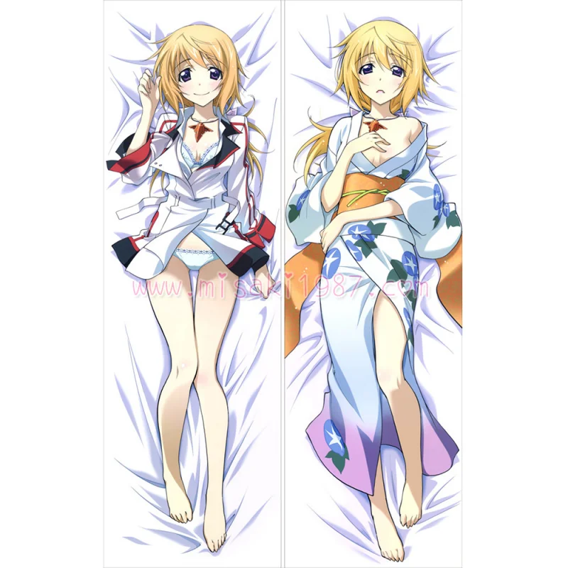 Infinite Stratos Dakimakura Charlotte Dunois Body Pillow Case 09 - Click Image to Close
