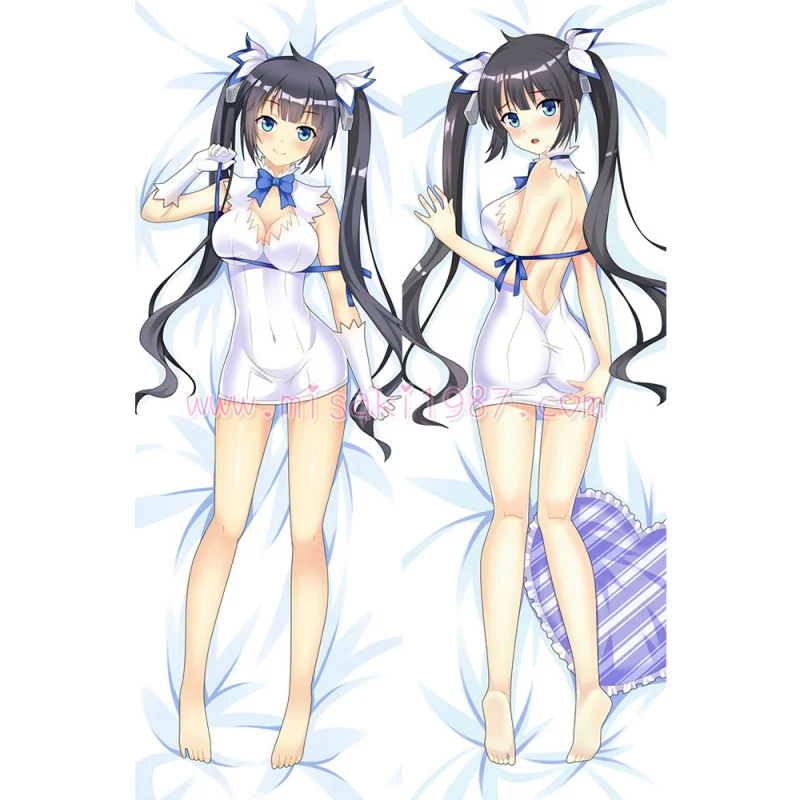 DanMachi Is It Wrong to Try to Pick Up Girls in a Dungeon Dakimakura Hestia Body Pillow Case 15 - Click Image to Close
