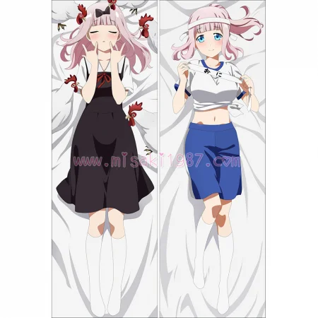 Kaguya-sama Dakimakura Fujiwara Chika Body Pillow Case 17