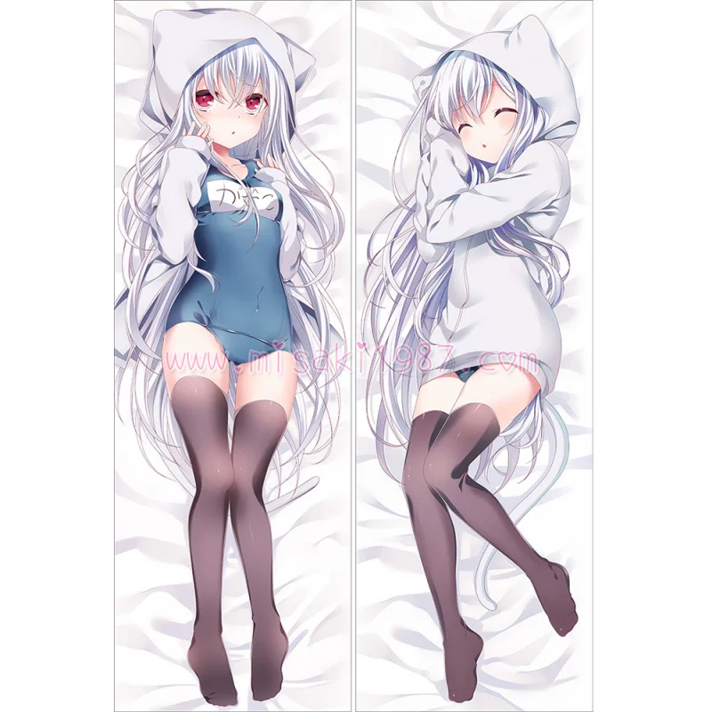 Kantai Collection KanColle Dakimakura Hibiki Body Pillow Case 11 - Click Image to Close