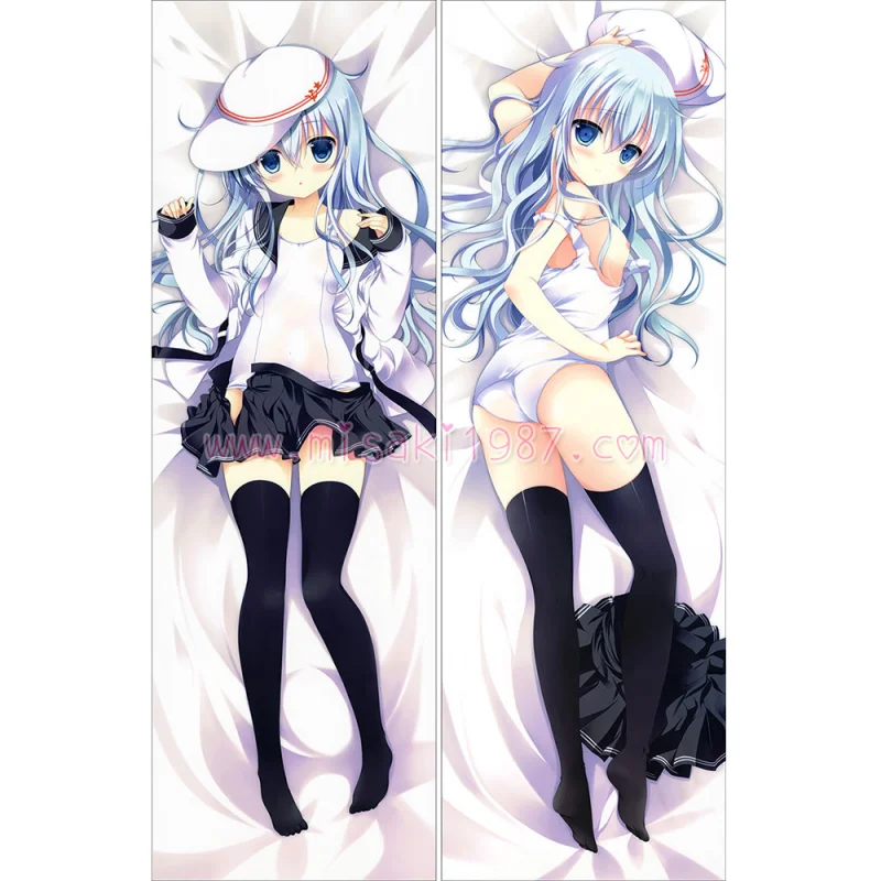 Kantai Collection KanColle Dakimakura Hibiki Body Pillow Case 09 - Click Image to Close