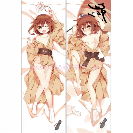 Kantai Collection KanColle Dakimakura Ikazuchi Body Pillow Case 04