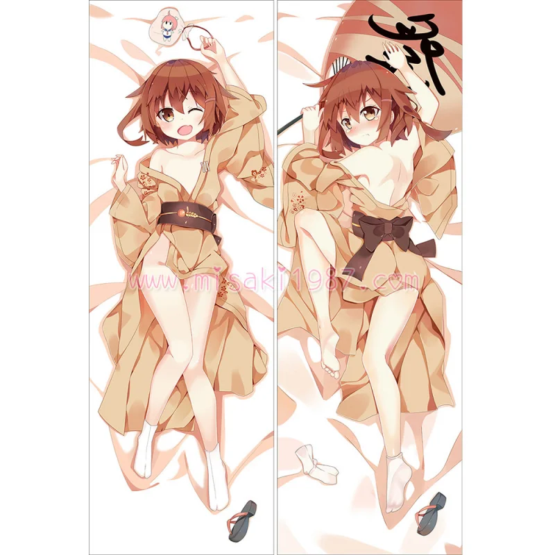 Kantai Collection KanColle Dakimakura Ikazuchi Body Pillow Case 04 - Click Image to Close