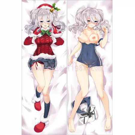 Kantai Collection KanColle Dakimakura Kashima Body Pillow Case 19