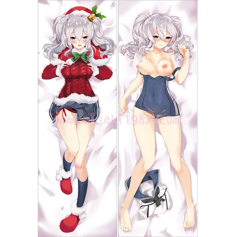 Kantai Collection KanColle Dakimakura Kashima Body Pillow Case 19 - Click Image to Close