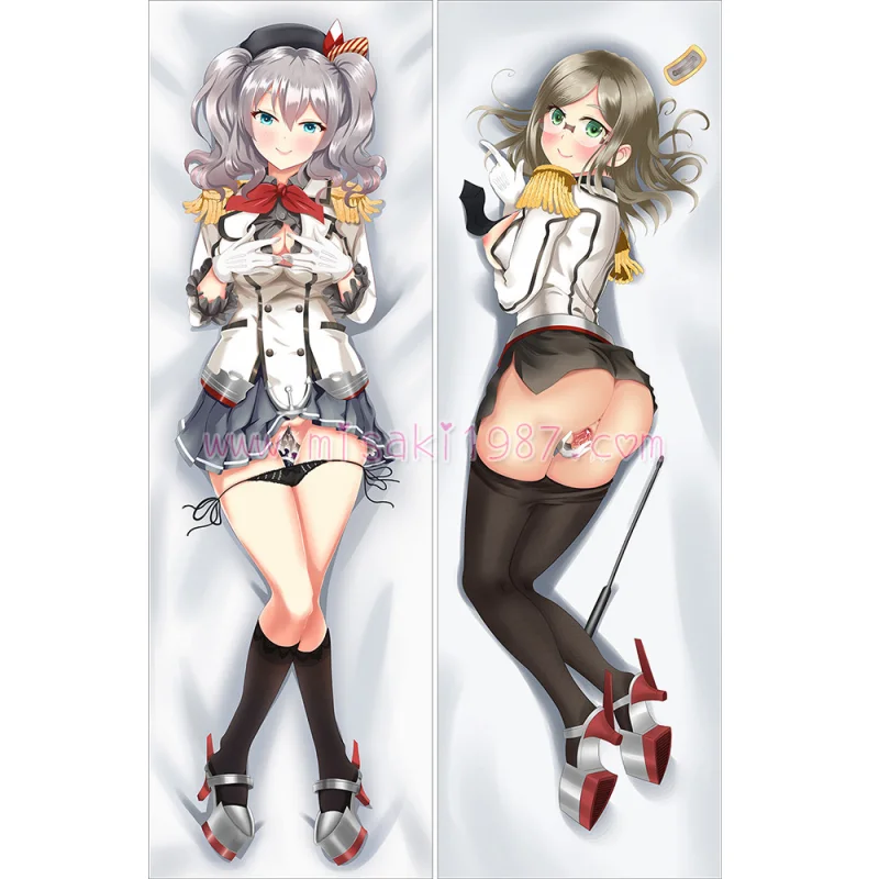 Kantai Collection KanColle Dakimakura Kashima Katori Body Pillow Case - Click Image to Close