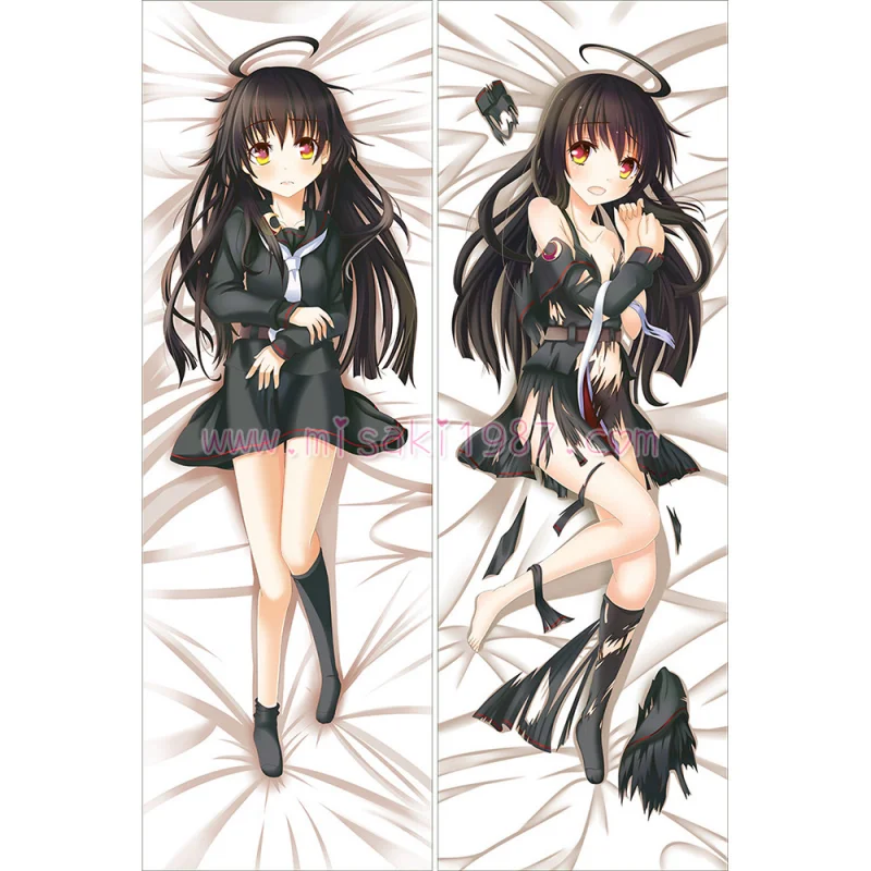 Kantai Collection KanColle Dakimakura Kisaragi Body Pillow Case 03 - Click Image to Close