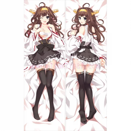 Kantai Collection KanColle Dakimakura Kongou Body Pillow Case 13