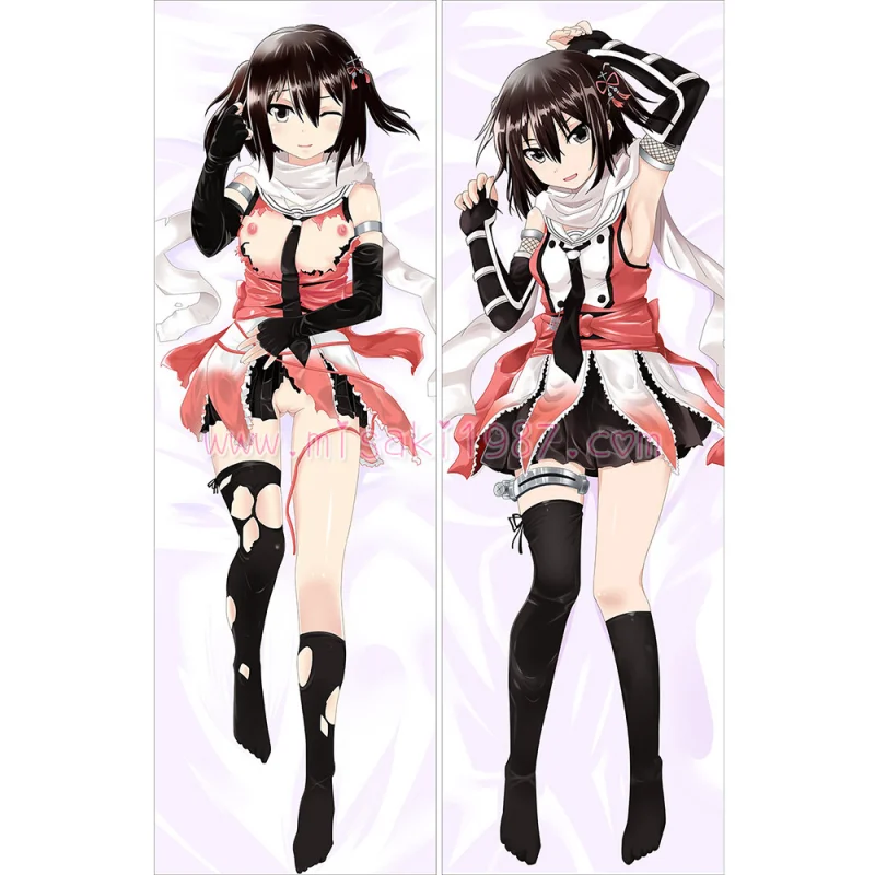 Kantai Collection KanColle Dakimakura Sendai Body Pillow Case - Click Image to Close