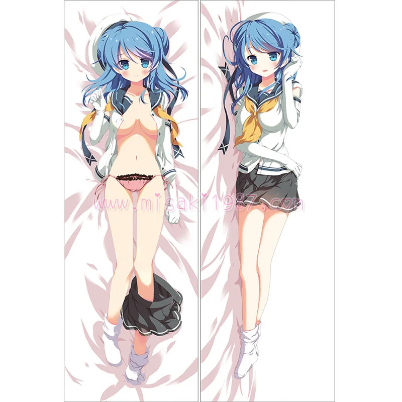 Kantai Collection KanColle Dakimakura Urakaze Body Pillow Case 03 - Click Image to Close