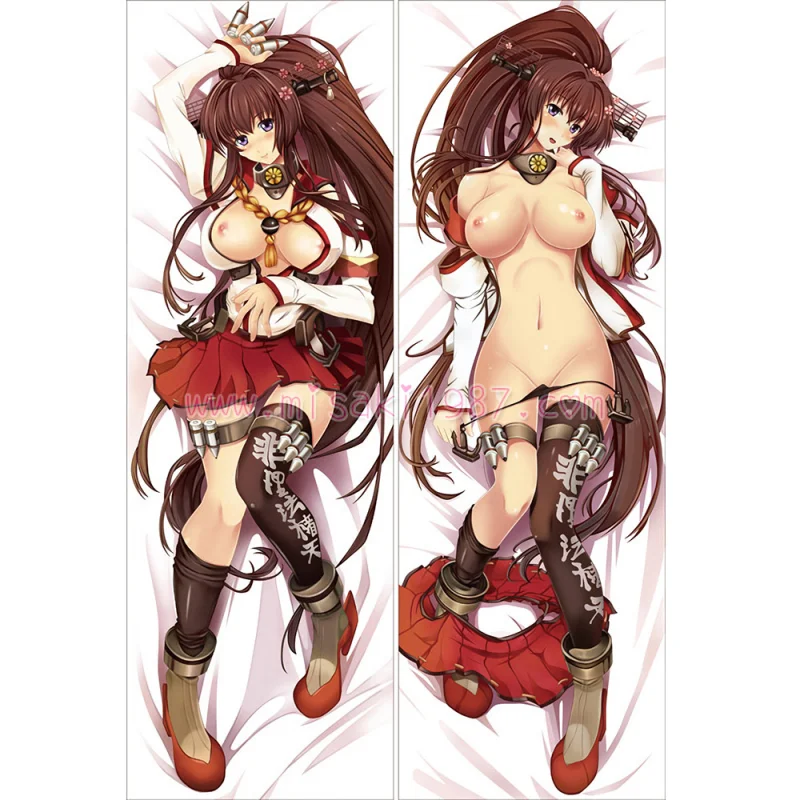 Kantai Collection KanColle Dakimakura Yamato Body Pillow Case 02 - Click Image to Close