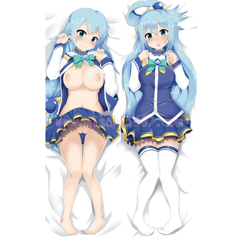 KonoSuba Dakimakura Aqua Body Pillow Case 13 - Click Image to Close