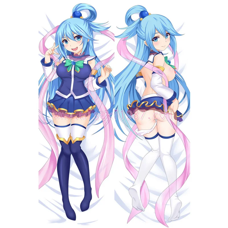 KonoSuba Dakimakura Aqua Body Pillow Case 11 - Click Image to Close