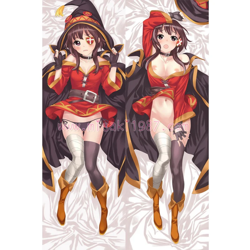KonoSuba Dakimakura Megumin Body Pillow Case 17 - Click Image to Close