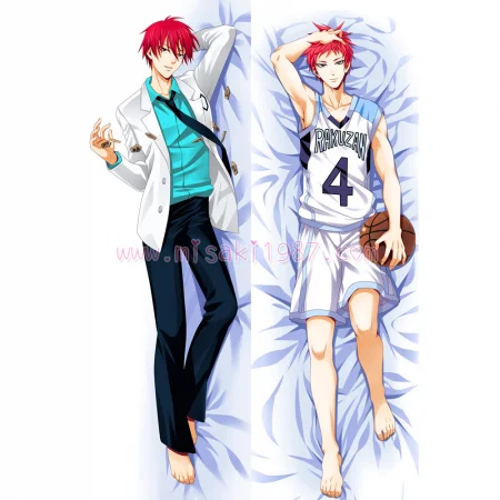 Kuroko no Basuke Dakimakura Seijuurou Akashi Body Pillow Case