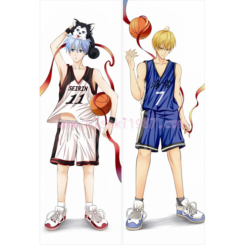 Kuroko no Basuke Dakimakura Tetsuya Kuroko Ryouta Kise Body Pillow Case - Click Image to Close
